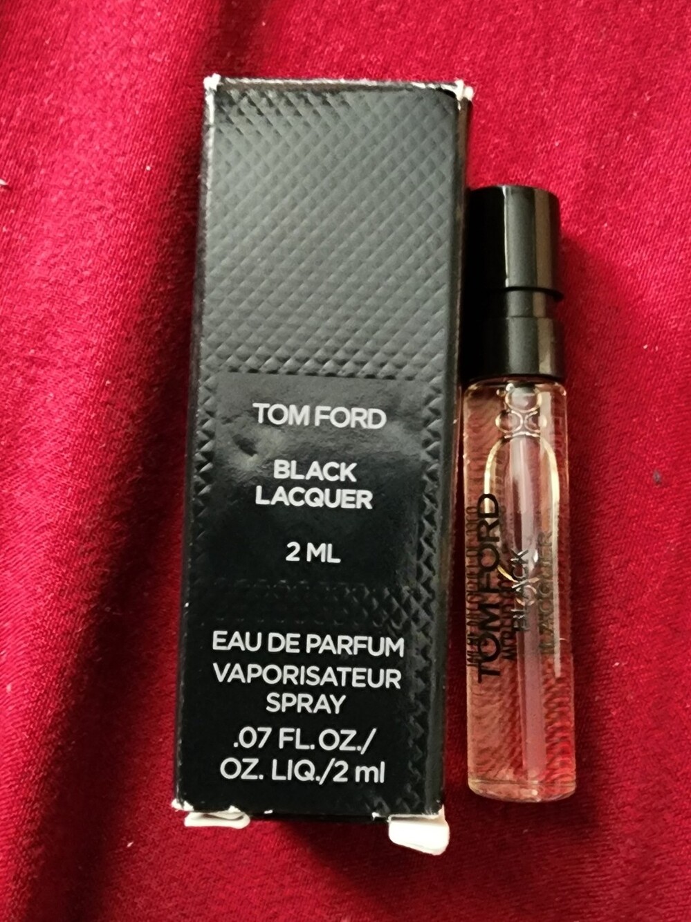 Tom Ford Black Lacquer Sample Edp New